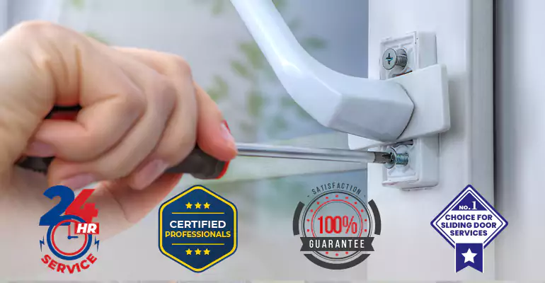 Broken Patio Door Handle Repair in Hallandale Beach