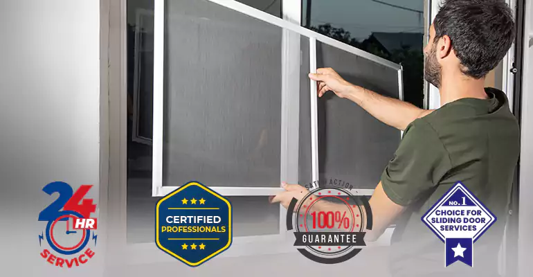 Sliding Screen Door Frame Repair in Hallandale Beach