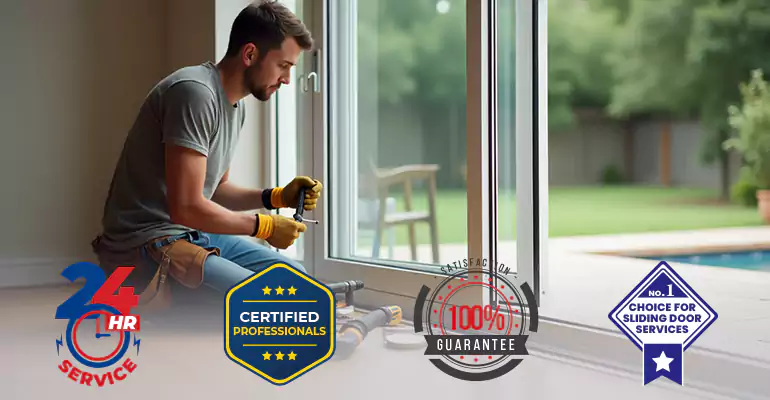 Sliding Door Track Repair in Hallandale Beach, FL