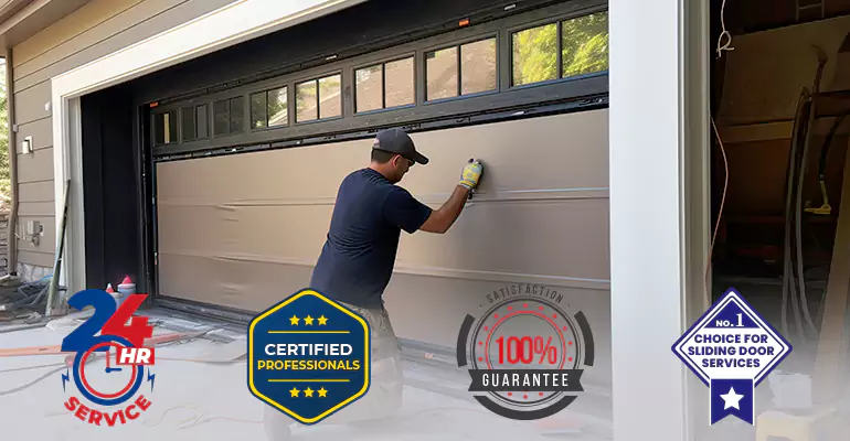 Sliding Garage Door Repair in Hallandale Beach, FL