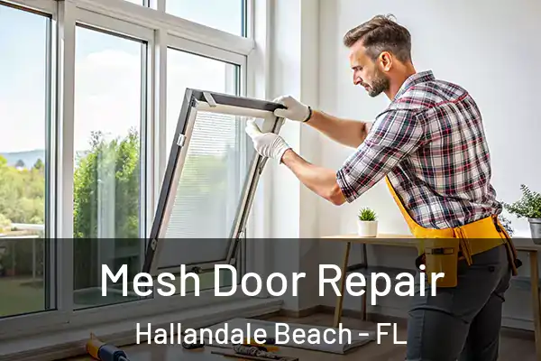 Mesh Door Repair Hallandale Beach - FL