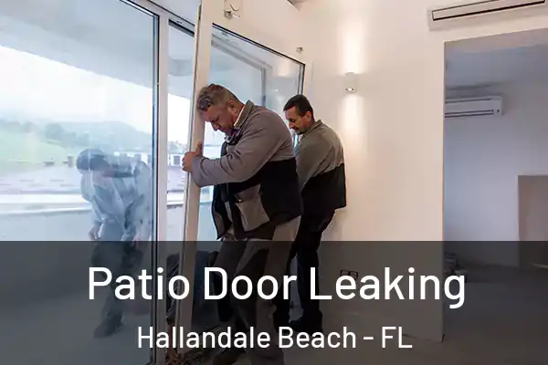 Patio Door Leaking Hallandale Beach - FL